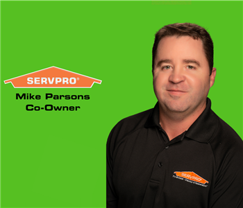 servpro owner in black polo 